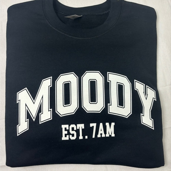 Sweaters - Black Crew Neck